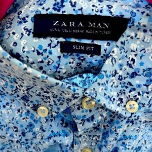 ZARA Man dress Shirt size L